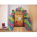High Ceiling Helium Balloon String Decoration